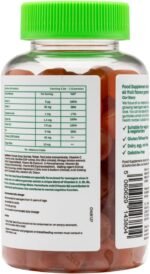Chewy Vites Teens Focus, 60 Teen Vitamins Gummies with Citicoline, Ginkgo Biloba and Vitamins B5 & B6, 1 Month Supply, Real Fruit Juice, Vegan, Orange Flavour, for Mental and Cognitive Performance - Image 6