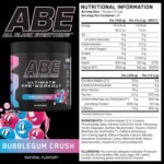 Applied Nutrition Bundle ABE Pre Workout 375g + 700ml Protein Shaker | All Black Everything Pre Workout Powder, Energy & Physical Performance with Creatine, Beta Alanine (Bubblegum Crush) - Image 7