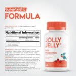 Kids Probiotics Tapioca Gummies - 60 Vegan Gummies - 5B CFU Bacillus Coagulans Live Bacterial Cultures Per Serving - Age 4+, Strawberry Flavour (1 Month Suppy) by Jolly Jelly - Image 3