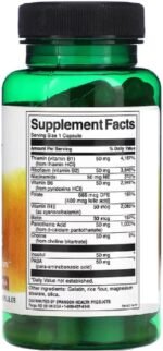 Swanson - Balance B-50 | Energy and Nervous System Support - 100 Capsules - Image 3
