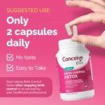 Conceive Plus Birth Control Detox - Prepare for Conception, Antioxidents, Folic Acid, Aswaganda - Prenatal Vitamins for Women Trying for a Baby, 30-Day Programme, 60 Capsules - Image 3