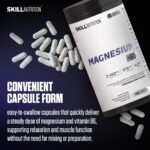 Magnesium + B6-180 caps | High-Bioavailability Magnesium Citrate & Active Vitamin B6 (P-5-P) | Reduces Fatigue, Supports Muscle & Energy | Vegan & Halal - Image 7