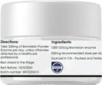 Bromelain Powder Enzyme - Digestive Enzyme Powder, Enhanced Super Digestive Enzymes, Bromalein Enzymes - Vegan, Gluten Free - 50g - Image 3