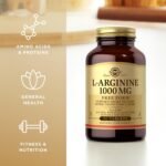 Solgar L-Arginine 1000mg Tablets - Pack of 90 - For a Healthy Metabolism - Ideal for Athletes - Vegan and Gluten Free, Gold - Image 5