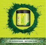 Super Greens 34 Ingredients Powder 250g | Ultimate Immune Support | Green Superfood for Immunity Energy and Detox | Vegan 100% Natural | No GMO No Gluten No Fillers | 50 Servings - Image 4