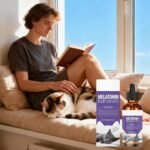 Cat Sleep Aid - 60ML Natural Solution | Cat Sleep Supplement - for Senior Pet Kitten Puppy Health Stress Tension Travel Home Night Time - Image 3