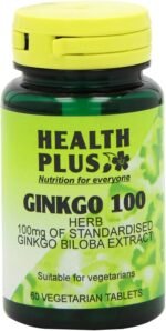 Health Plus Ginkgo 100 Memory Plant Supplement - 60 Tablets - Image 8