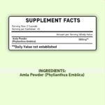 Mi Nature Amla Tablets -90 Tablets,1000mg | 100% Natural Amla Tablet | Amalaki | phyllanthus emblica | Immunity Booster | Vitamin C | Gluten Free | Vegan | from India - Image 3