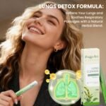 Puffiair Herbal Diffuser Pen, Mullein Flavoured Lung Cleanse Inhaler, 12cm No Nicotine Inhaler with Mullein, Thyme & Mint Extracts, Green 1800 Uses - Image 5