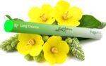 Puffiair Herbal Diffuser Pen, Mullein Flavoured Lung Cleanse Inhaler, 12cm No Nicotine Inhaler with Mullein, Thyme & Mint Extracts, Green 1800 Uses - Image 6