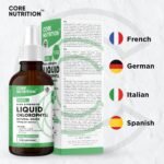 Liquid Chlorophyll Drops for Water - High Strength of 12,000mg per 2X 60ml Bottle at 4X Concentration - 4 Month Supply of Chlorophyll Liquid Drink - Made in UK by Core Nutrition (2X Pack) - Image 6