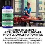 Turmeric Massage Oil - Arthritis Relief & Muscle Pain | Anti-Inflammatory, Lymphatic Drainage, Joint & Nerve Soothing, Sleep Support | Ginger & Lemongrass for Deep Tissue Massage | Sera Organics 100ml - Image 6