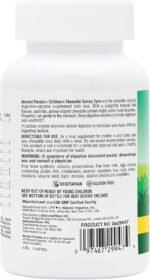 NaturesPlus Animal Parade Tummy Zyme Children’s Digestion Support - Active Enzymes, Lactase, Live Probiotics - Vegetarian, Gluten Free - Tropical Fruit Flavour, 90 Chewables - Image 6