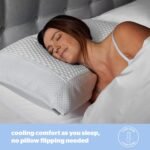 Silentnight Wellbeing Cool Touch Pillows 2 Pack – Luxury Cooling Pillows Helping Prevent Overheating and Night Sweats Cooling Pad– Medium Support for Back and Side Sleepers – Pack of 2 - Image 3
