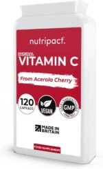 Acerola Cherry Extract 120 Vegan Capsules - Natural Vitamin C (Food Form) Complex - Enhanced with Rosehip, Elderberry, Parsley and Blackcurrant Extract - UK Made to The GMP Code of Practice - Image 3