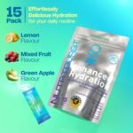 Nutriburst - Recovery Electrolytes + 11 Vitamins & Minerals • Support Energy Levels • Performance • Recovery - Suitable for Vegans - 15 Pack: Apple,Mixed Fruit, Lemon - Enhanced Hydration - Image 5