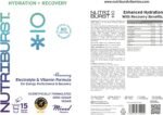 Nutriburst - Recovery Electrolytes + 11 Vitamins & Minerals • Support Energy Levels • Performance • Recovery - Suitable for Vegans - 15 Pack: Apple,Mixed Fruit, Lemon - Enhanced Hydration - Image 9