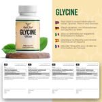 Double Wood Glycine Supplement | 240 High Strength Glycine Capsules - 1000mg per Serving | Amino Acid Supplement | Non-GMO & Gluten | Manufactured in The UK - Image 3