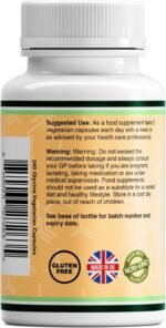 Double Wood Glycine Supplement | 240 High Strength Glycine Capsules - 1000mg per Serving | Amino Acid Supplement | Non-GMO & Gluten | Manufactured in The UK - Image 4