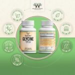 Double Wood Glycine Supplement | 240 High Strength Glycine Capsules - 1000mg per Serving | Amino Acid Supplement | Non-GMO & Gluten | Manufactured in The UK - Image 5