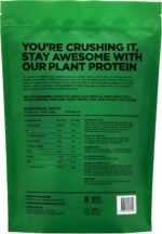 Awesome Supplements – Vegan Protein Powder – High Protein Plant-Based Powder – 21,6g Protein Per Serving – Low Calorie, Low Sugar – Pea Protein, Organic Protein (1 KG, Chocolate Salted Caramel) - Image 3