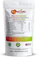 Multivitamin 120 Tablets (4 Months Supply) for Men & Women High Strength Multi Vitamin Supplement for Immune Support & Wellbeing, One a Day Multivitamins - Image 3
