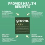 Super Green Gummies - 28 Day Supply, 224 Plant-Based with Super Greens Blend - Vitamins & Minerals for Gut Health, Energy & Immunity - Vegan, Gluten-Free - 224 Gummies - Image 5