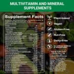 Super Green Gummies - 28 Day Supply, 224 Plant-Based with Super Greens Blend - Vitamins & Minerals for Gut Health, Energy & Immunity - Vegan, Gluten-Free - 224 Gummies - Image 8