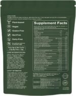 Super Green Gummies - 28 Day Supply, 224 Plant-Based with Super Greens Blend - Vitamins & Minerals for Gut Health, Energy & Immunity - Vegan, Gluten-Free - 224 Gummies - Image 10