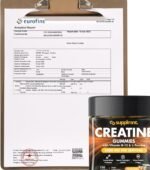 2X Creatine 120 Gummies Max 5000mg for Men & Women Creatine Monohydrate Plus B12 and L-Taurine Chewable Gummies, 2 x 1 Month Supply (Dual Pack, Pineapple & Blue Raspberry) - Image 3