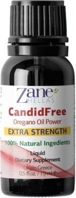 Zane Hellas Candidfree Liquid 100% Herbal Formula for Candida Support. Gut Health Support. Colon Health Support. Intestinal Flora Support. 0.5fl.oz - 15ml - Image 3
