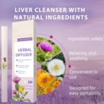 2PCS Herbal Lung Cleansing Inhaler,Flavoured Air Device,Q/uit Go Inhaler,Portable Air,Freshener for Breathing,Sleep for Relaxation,Gentle Formula Use for Lung,Natural Herbal Ingredients,Purple - Image 4