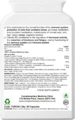Organic Turmeric Complex – High Strength - Bones & Joint Health Support - Ginger Extract, Piperine, Cayenne, Vitamin B & Zinc – Vegan, 90 Capsules - Image 6