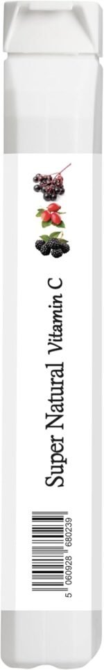 Super Natural Vitamin C with Acerola & Rosehip - Immune Support - Vegan - 60 Capsules - Image 5