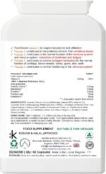 Super Natural Vitamin C with Acerola & Rosehip - Immune Support - Vegan - 60 Capsules - Image 7