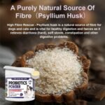 Pre Probiotics For Dogs Powder, 6BIL CFUs, 12 Strains Good Bacteria, Pro Fibre & Digestive Enzymes Powder | Probiotic Dog & Probiotics For Cats | Prebiotics & fibre for dogs and cats - Image 4