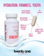 Marine Collagen Supplements for Women & Men 500mg | Collagen Hyaluronic Acid Complex | 60 Capsules - Image 3