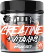 Warrior Creatine Monohydrate Powder + Multivitamin 360g (80 Servings) – Micronised Creatine Powder Supplement for Men & Women – Vitamin D, A, C, E, B Complex, Magnesium, Iron, Zinc – Unflavoured - Image 3