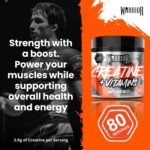 Warrior Creatine Monohydrate Powder + Multivitamin 360g (80 Servings) – Micronised Creatine Powder Supplement for Men & Women – Vitamin D, A, C, E, B Complex, Magnesium, Iron, Zinc – Unflavoured - Image 6