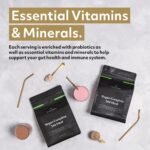 Protein Works - Vegan Complete 360 Meal, Award-Winning Meal Replacement, Tri-Protein Blend, Premium Plant-Based Ingredients, Essential Vitamins & Minerals, Strawberries n Cream Classic, 5 Meals, 500g - Image 4
