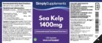Sea Kelp Capsules 1400mg | Seaweed Supplement Rich in Iodine | Vegan & Vegetarian Friendly | 120 Capsules = 40 Days' Supply | Manufactured in The UK - Image 5