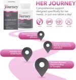 NaturesPlus Her Journey One a Day Multivitamin for Women – Energy, Immune, Stress – Vegan Multi for Women with Whole Foods, Adaptogens, Microflora Blend – Non-GMO, Gluten-Free - 30 Tablets - Image 4