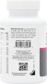 NaturesPlus Her Journey One a Day Multivitamin for Women – Energy, Immune, Stress – Vegan Multi for Women with Whole Foods, Adaptogens, Microflora Blend – Non-GMO, Gluten-Free - 30 Tablets - Image 6