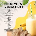 Raw Sea Moss by SeaMoss Green – 100% Wildcrafted from St Lucia | Natural Dried Irish Sea Moss | Sun-Dried, Vegan, Non-GMO Superfood | Rich in Minerals – Perfect for Gels, Smoothies & Skin Care (100g) - Image 4