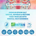 Scented Epsom Bath Salts Gift Set – 30 x 35g Sachets | Assorted Fragrances with Essential Oils | Relaxing Bath & Foot Soak | Natural Magnesium Sulphate for Stress Relief, Sleep & Muscle Recovery - Image 4