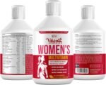Women’s Multivitamin Liquid – 140+ Nutrients with Amino Acids, Biotin, Iron, B Vitamins, Ginseng – Skin, Hair, Energy & Hormone Support – Orange Flavour – 500ml - Image 5
