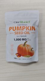Pumpkin Seed Oil Capsules 300 PCS Cold Pressed 2-in-1 Formula Rich in Zinc & Omega Fatty Acids,Supports Healthy Hair, Heart, Skin & Supports Prostate Health | Non-GMO | Gluten Free - Image 3