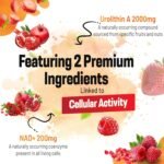 Urolithin A Softgels 2000mg Per Serving, Pure Urolithin A with NAD+ 200mg, High Strength 2-in-1 Mitochondria Supplement, for Cellular Repair & Natural Energy Boost (120 Count (Pack of 1)) - Image 4