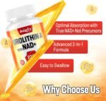 Urolithin A Softgels 2000mg Per Serving, Pure Urolithin A with NAD+ 200mg, High Strength 2-in-1 Mitochondria Supplement, for Cellular Repair & Natural Energy Boost (120 Count (Pack of 1)) - Image 6