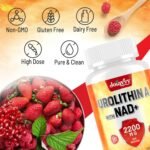 Urolithin A Softgels 2000mg Per Serving, Pure Urolithin A with NAD+ 200mg, High Strength 2-in-1 Mitochondria Supplement, for Cellular Repair & Natural Energy Boost (120 Count (Pack of 1)) - Image 8